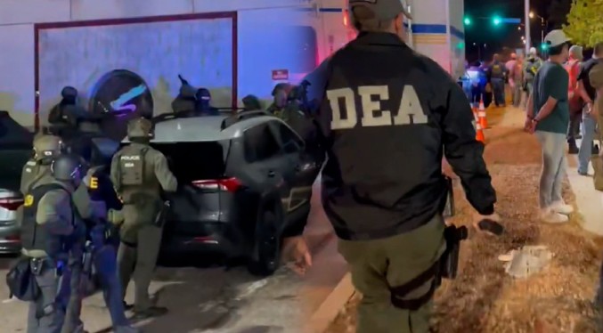 Pesquisa por narcotráfico contra militar derivó en el arresto de 104 migrantes en EEUU