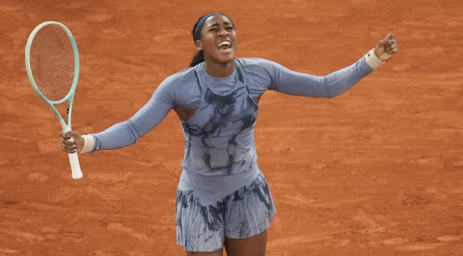 Coco Gauff vence a Madison Keys en tres sets y avanza a semifinales en París