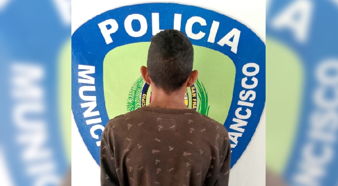 Polisur lo arresta por intento de hurto en la urbanización La Coromoto