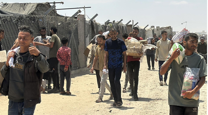 Fallece una veintena de personas cuando iban a recoger ayuda humanitaria en Gaza