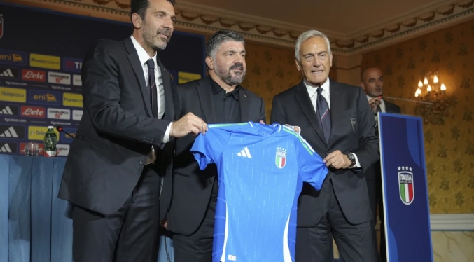 Gattuso asume la dirección de la selección de Italia