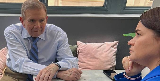 González Urrutia celebra liberación del principal opositor a Lukashenko