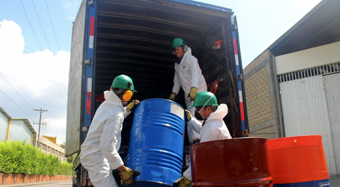 Autoridades venezolanas incautan cerca de 10 kilos de sustancias peligrosas para el ambiente