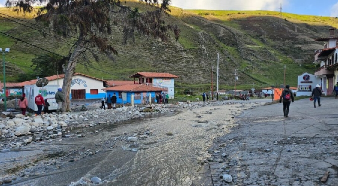 En Mérida se mantiene suspendido el paso hacia los estados Barinas y Trujillo