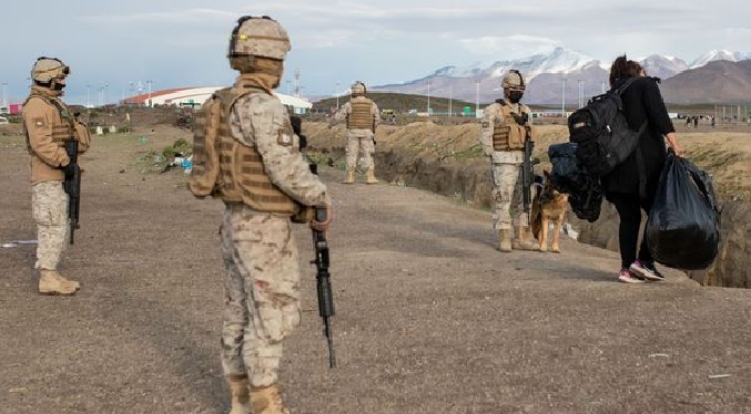 Operativo antidrogas terminó con seis militares del Ejército chilenos detenidos