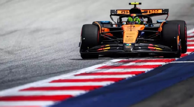 Norris domina última sesión de libres del GP de Austria de F1