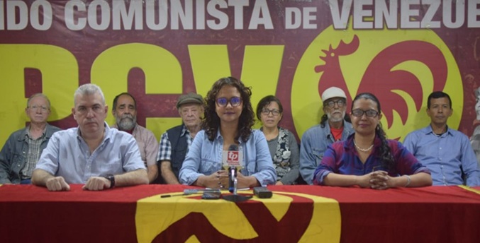 El Partido Comunista de Venezuela anuncia decisión de no participar en comicios de julio