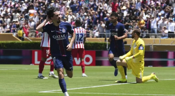 PSG destroza al Atlético Madrid en su comienzo del Mundial de Clubes