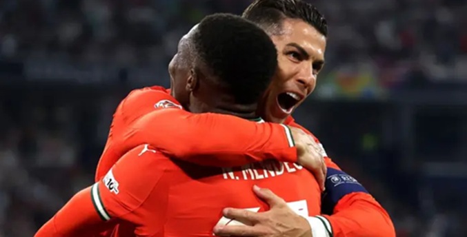 Remontada de Cristiano, frustración de Alemania