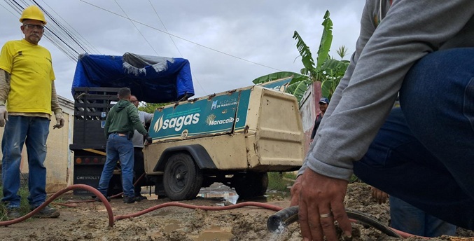 Cuatrocientas viviendas de Villa Baralt recuperan el servicio de gas tras la intervención de Alcaldía de Maracaibo