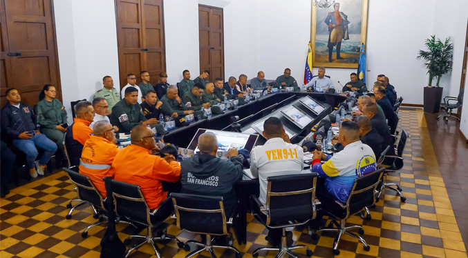 Instalan el comando unificado de seguridad de Zulia: Evalúan incremento de la turbiedad de agua