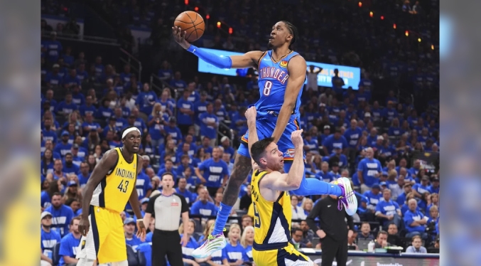 Shai Gilgeous-Alexander es respaldado en la victoria del Thunder sobre Pacers