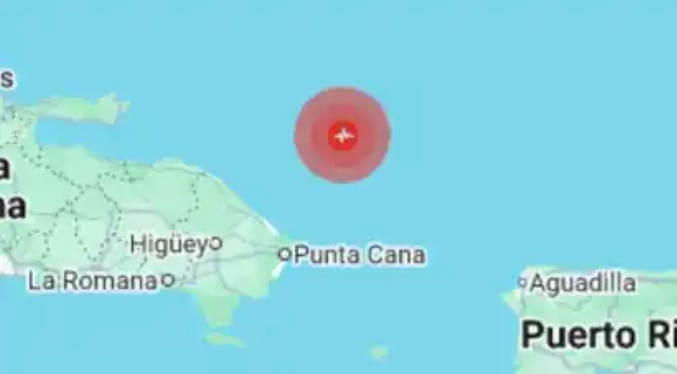 Sismo cerca de República Dominicana y Puerto Rico causa daños menores