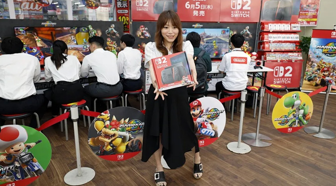 Nintendo comienza a vender la Switch 2 con la meta de repetir el éxito de su antecesora