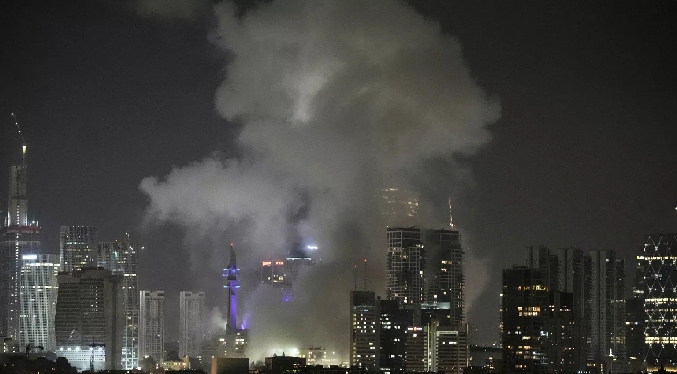 Irán afirma haber alcanzado un centro del Mosad en Tel Aviv