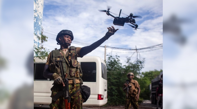 Drones matan a más de cien presuntos pandilleros en Haití en 48 horas