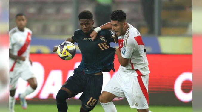 Ecuador empata con Perú en Lima y se asegura un lugar en el Mundial 2026
