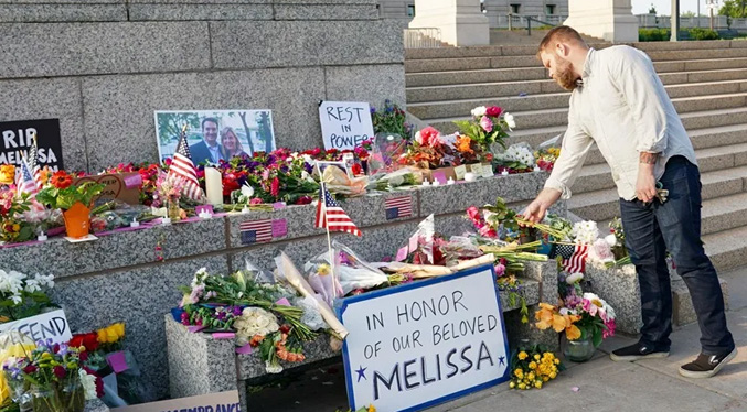 Joe Biden y Kamala Harris acuden al funeral de la legisladora asesinada Melissa Hortman