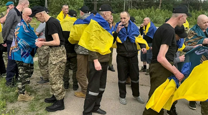 Rusia y Ucrania completan un nuevo intercambio de prisioneros de guerra