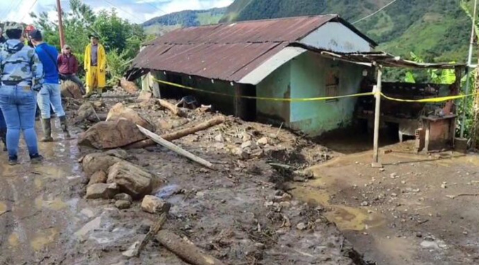 Comunidades son afectadas en vialidad y viviendas por las recientes lluvias en Táchira