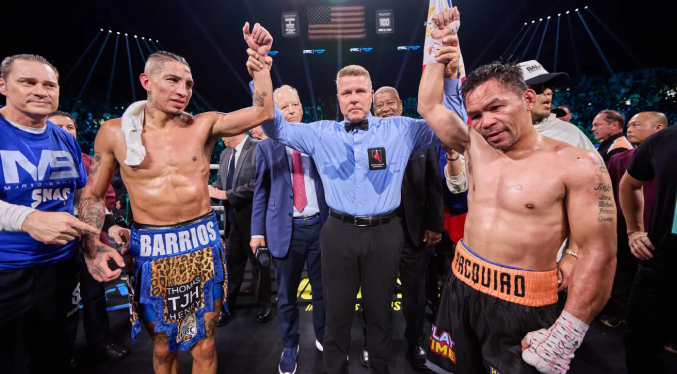 Manny Pacquiao pide revancha tras empatar con Barrios
