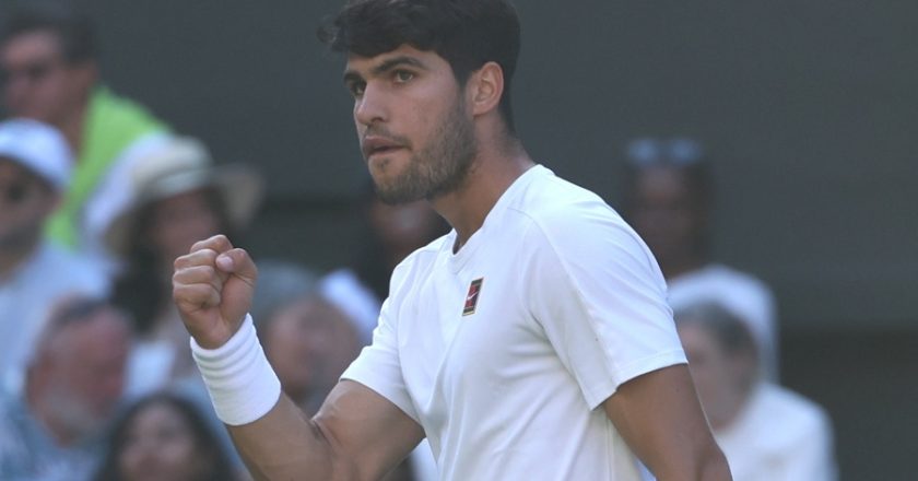 Alcaraz, a un triunfo de igualar la mejor racha de Nadal en Wimbledon