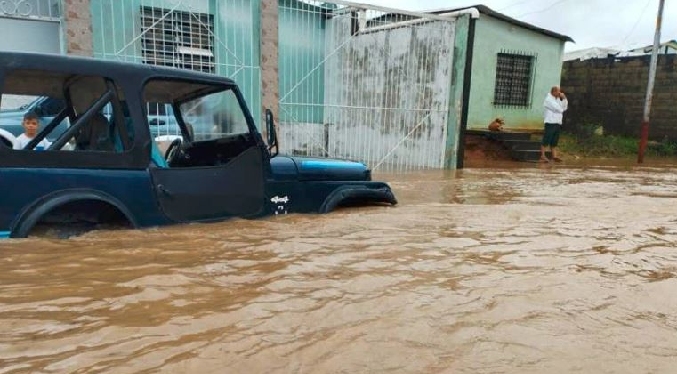 Más de 50 familias afectadas por las intensas lluvias en el estado Cojedes