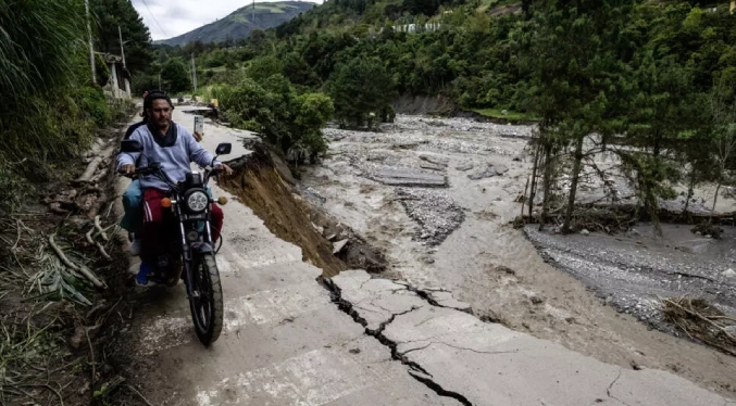 «Empezar de cero» en pueblos andinos de Venezuela arrasados por la lluvia