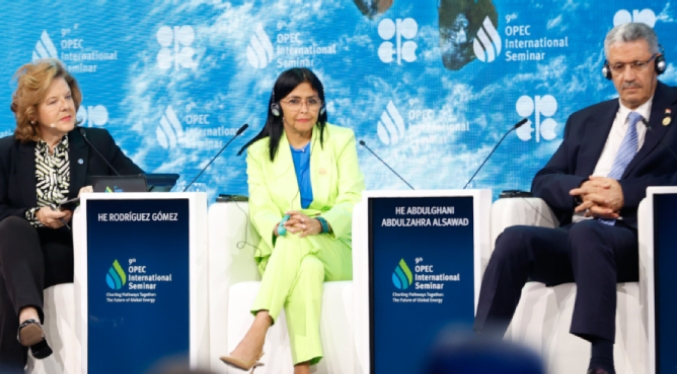 Vicepresidenta Rodríguez: Venezuela exportará primera molécula de gas en 2027