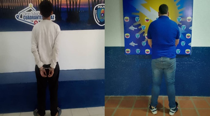 Dos hombres fueron arrestados en Maracaibo y JEL por violencia contra la mujer