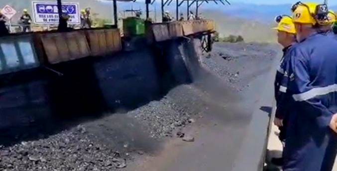 Prevén exportar carbón producido en Táchira a través de la frontera con Colombia