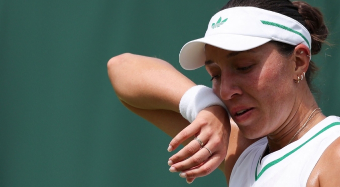 Jessica Pegula, pimera Top 5 eliminada en Wimbledon