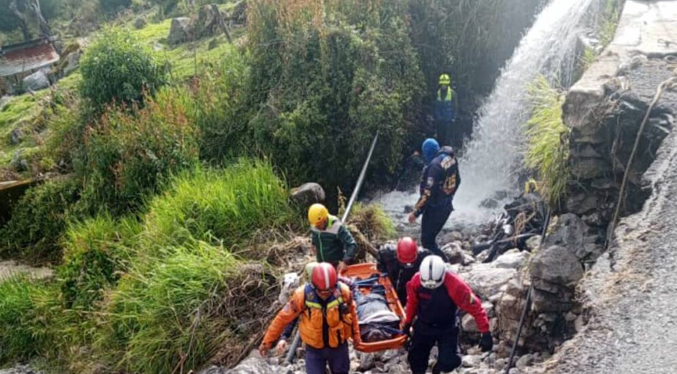 Padre e hijo mueren al ser arrastrados por una quebrada en Mérida