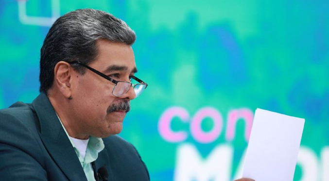 Maduro: «El mundo tiene los ojos sobre los campos de concentración de Bukele»