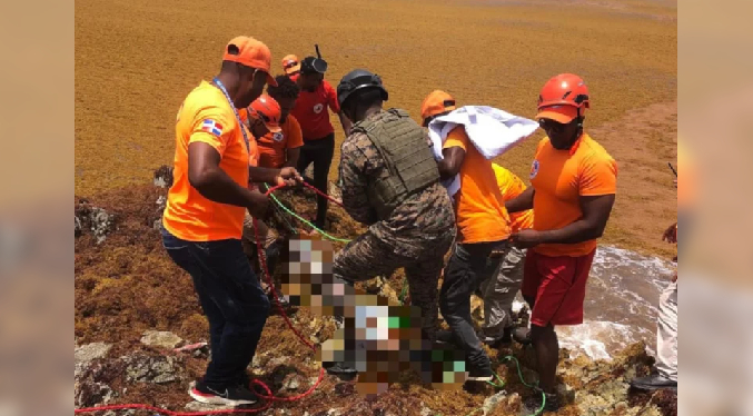 Dominicana culmina la operación de rescate tras el naufragio de migrantes que iban a Puerto Rico