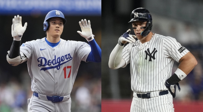 Shohei Ohtani y Aaron Judge tienen las camisetas más vendidas de la MLB
