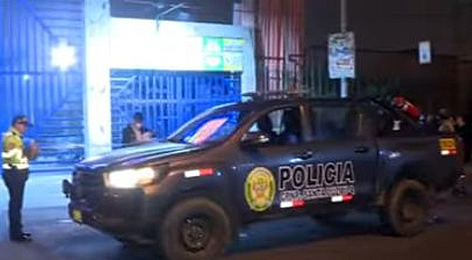 Herido vigilante venezolano tras tiroteo en su lugar de trabajo en Perú
