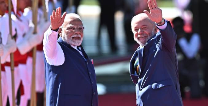 Lula recibe al primer ministro de India en Brasilia tras la cumbre de los BRICS