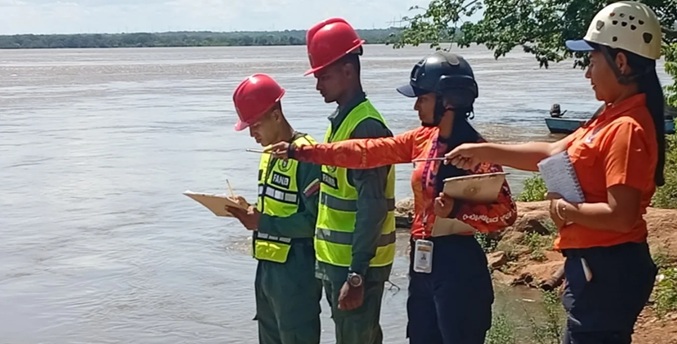 Protección Civil alerta sobre el aumento del nivel del Orinoco en estado Bolívar