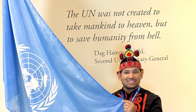 Joven indígena Wayuu representa a Venezuela en la Cumbre juvenil de la ONU