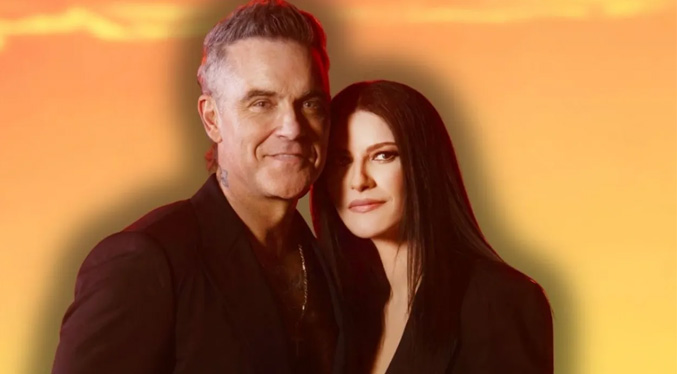 Laura Pausini y Robbie Williams presentan el nuevo himno de la FIFA