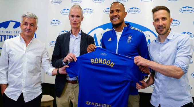 Rondón: «Vuelvo a España con 35 años, pero estoy mejor que nunca»