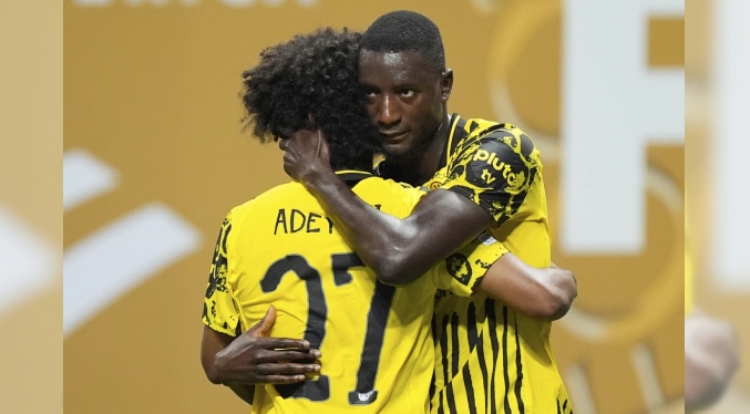 Dortmund se cita con Real Madrid en cuartos del Mundial al vencer 2-1 a un combativo Monterrey