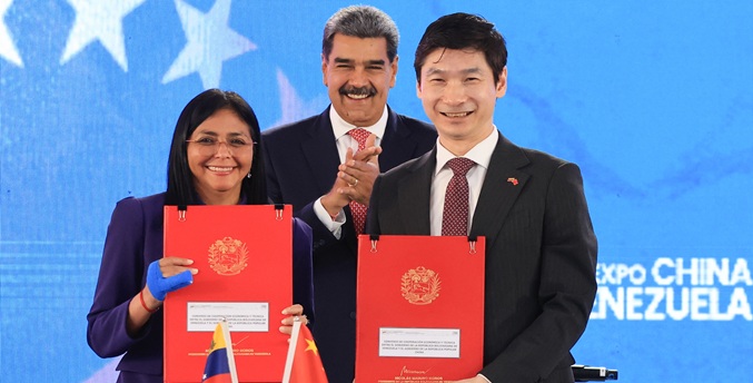 Venezuela firma un memorando de entendimiento con empresa china para el desarrollo de IA