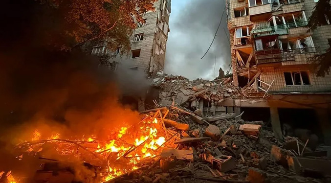 Después de la llamada: Rusia ataca a Ucrania con más de 500 drones