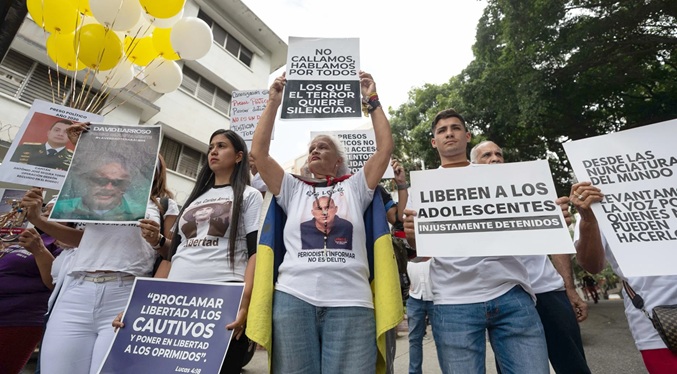 ONG confirma la excarcelación de al menos 28 presos políticos en Venezuela