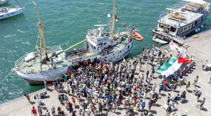 Israel confisca un barco con ayuda para Gaza