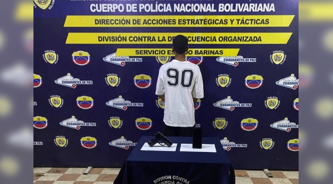 Por fingir ser policía lo atrapan en Barinas