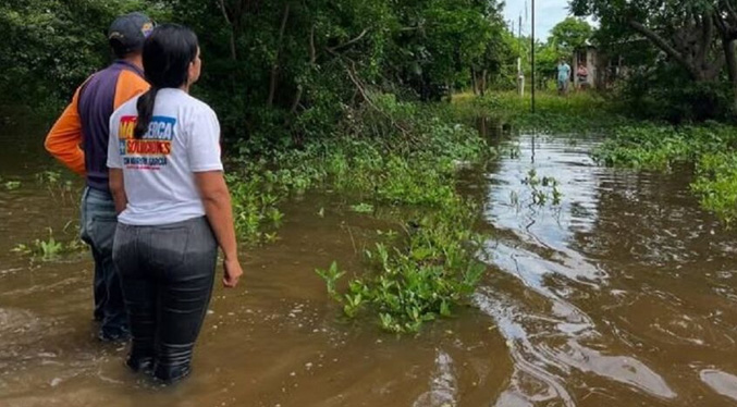 Inundaciones en Guárico afectan a más del 80 % de Guayabal