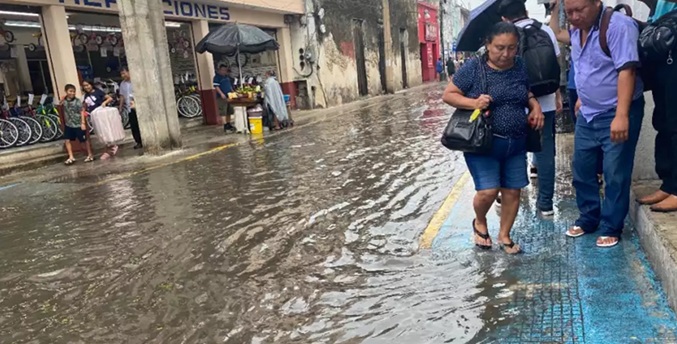 Inameh pronostica chubascos dispersos en cinco estados del país
